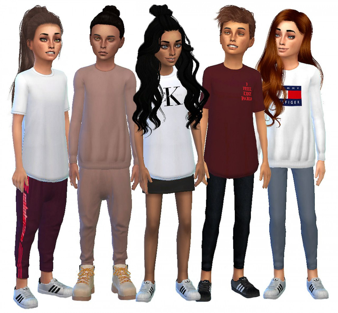 SIMS RUNWAY  Kids streetwear, Sims  children, Sims  cc kids