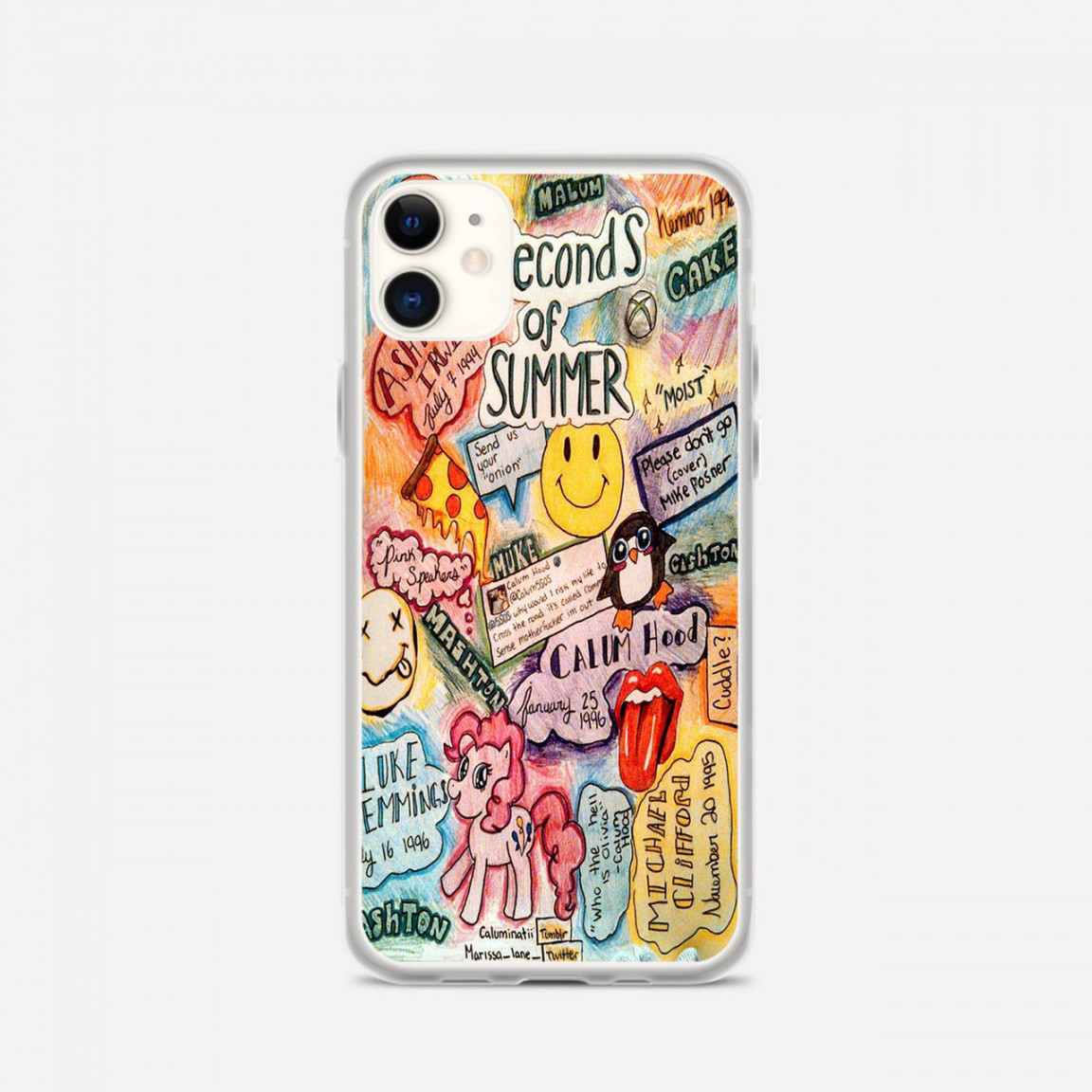 Sos Collage C iPhone  Case