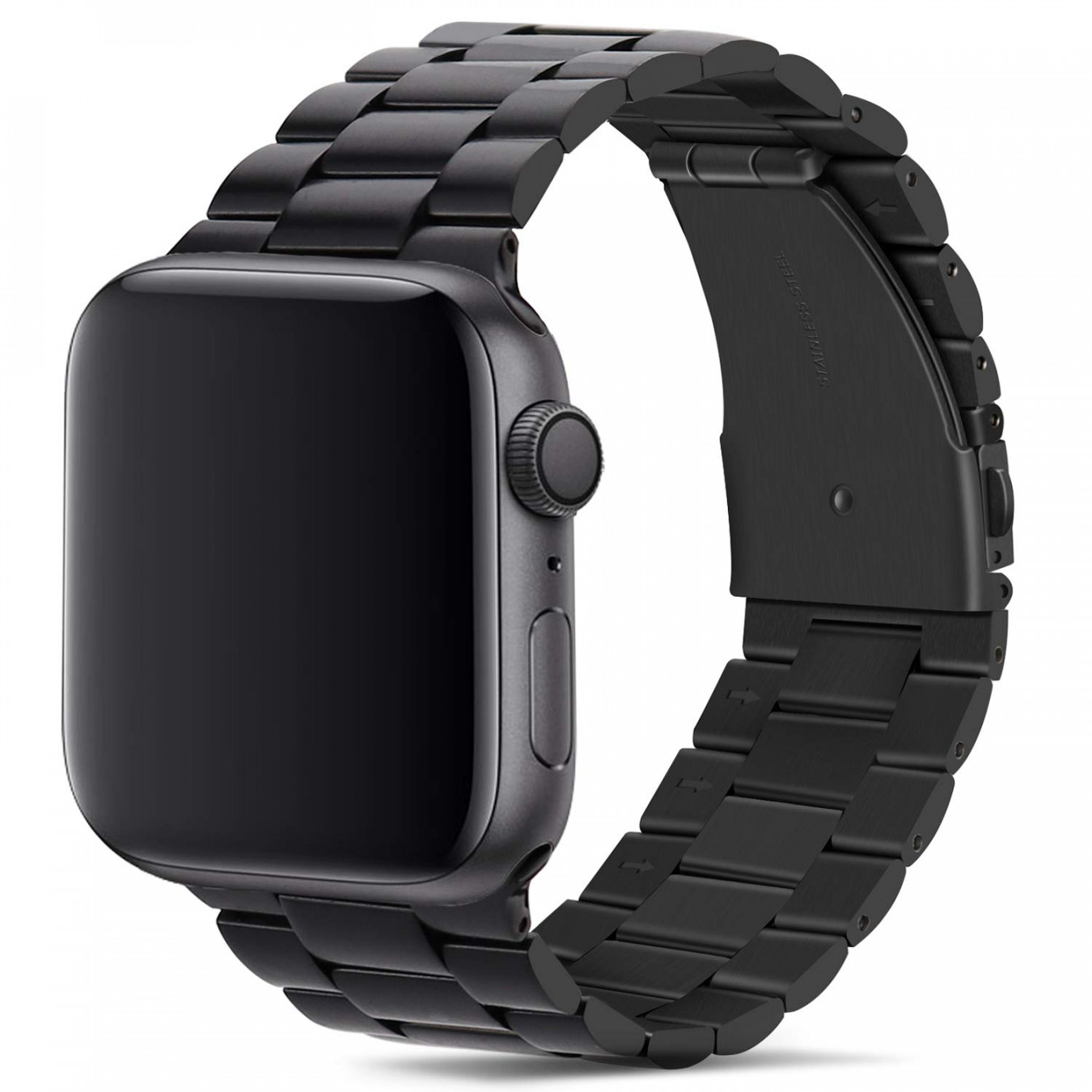 Tasikar Armband Kompatibel mit Apple Watch Armband mm mm mm mm  Prämie Edelstahl Metall Ersatz Armband Kompatibel für Apple Watch SE  SE