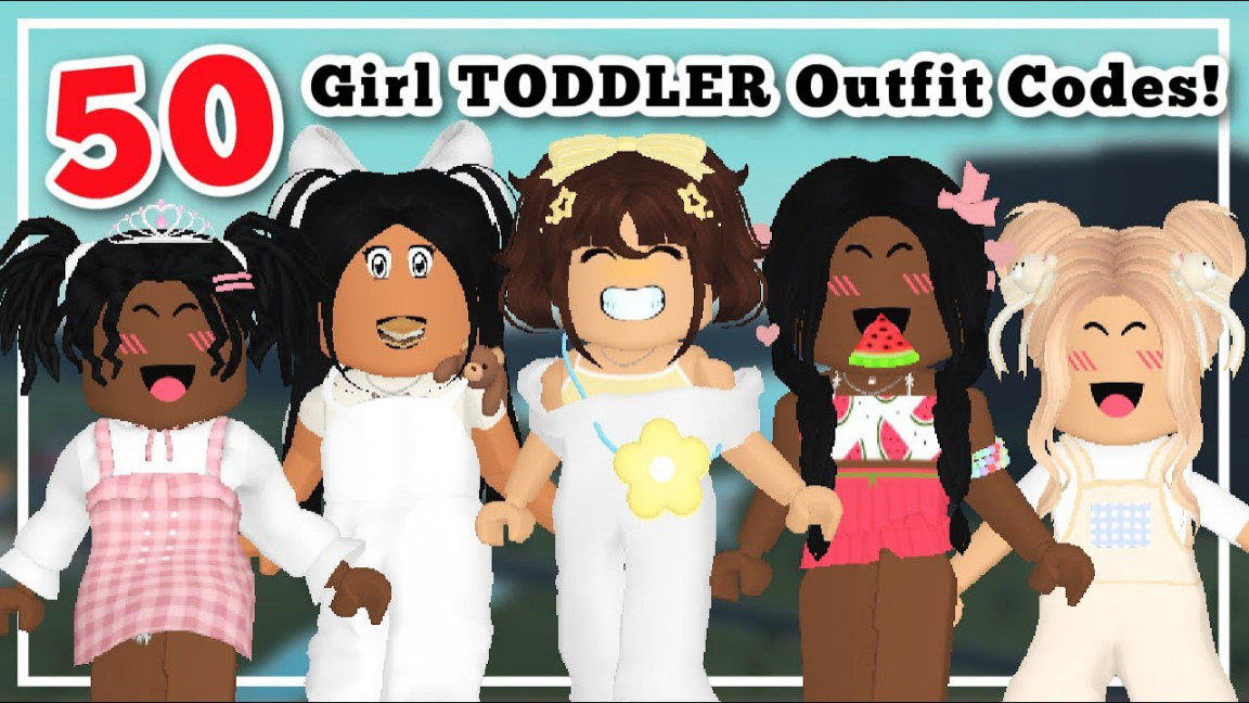 TODDLER Bloxburg Outfit Codes for Girls!  BLOXBURG ROBLOX  ROBUILDS