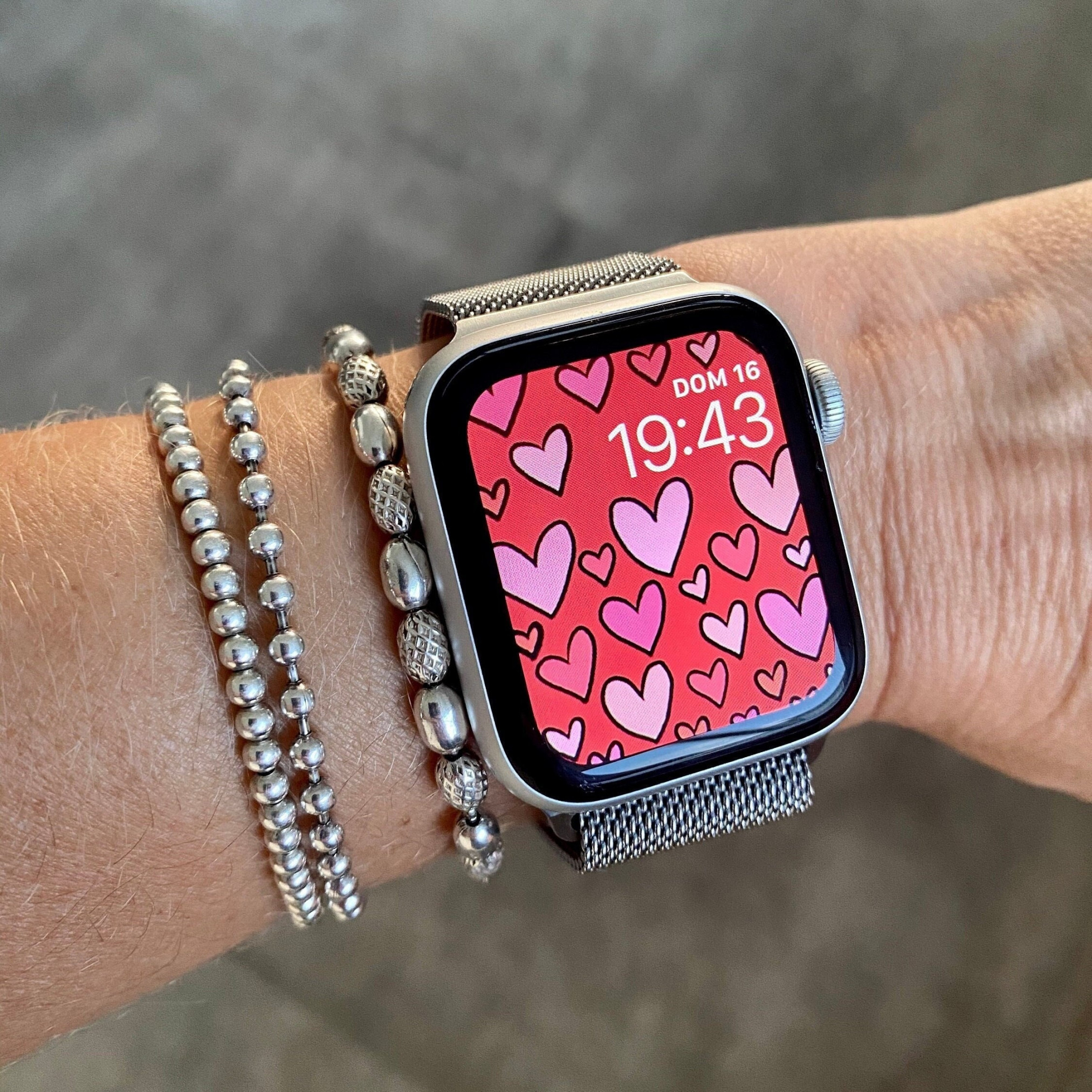 Valentinstag Apple Watch Wallpaper Apple Watch Gesicht - Etsy