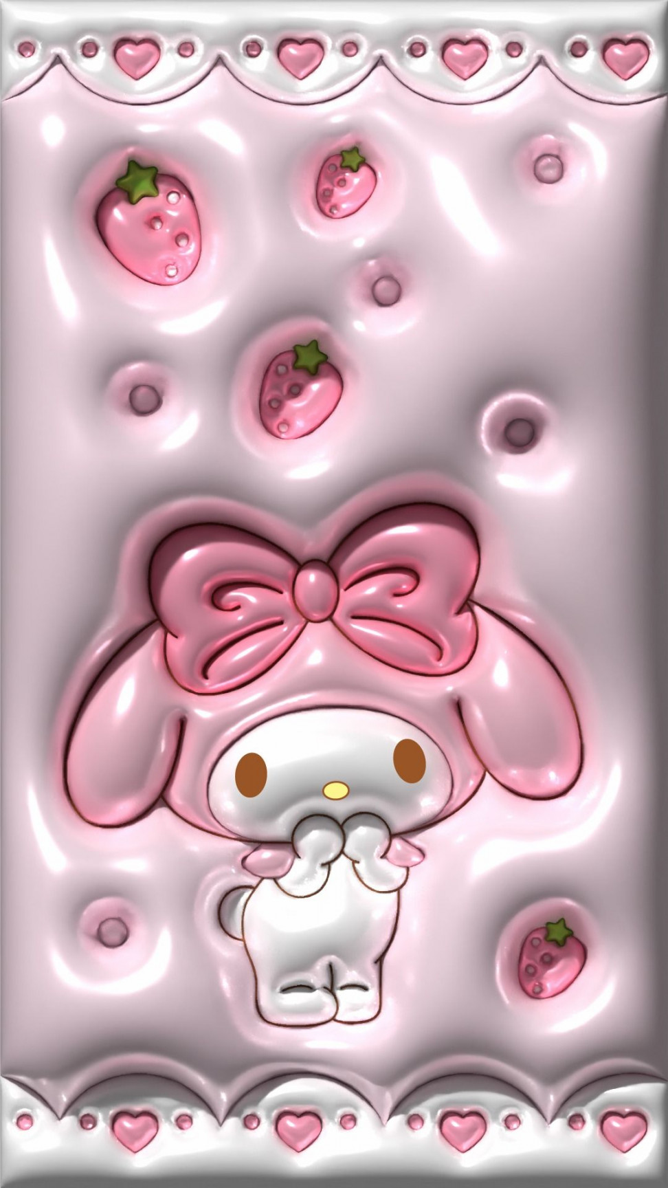 Wallpaper My Melody Sanrio  My melody wallpaper, Iphone wallpaper