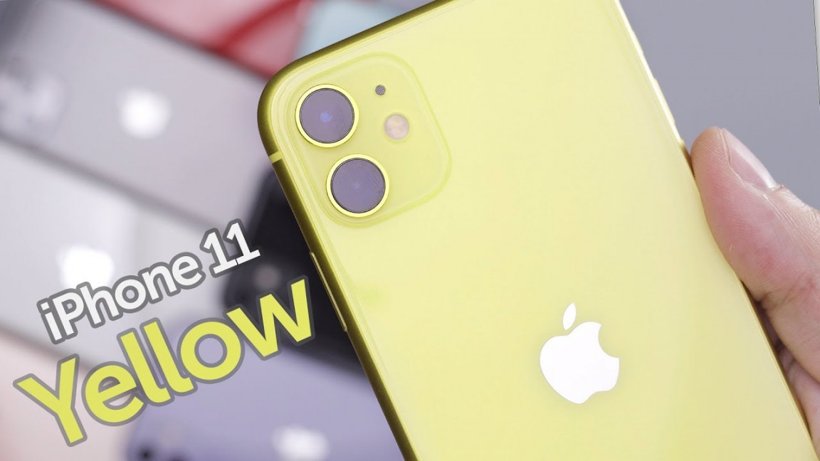 Yellow iPhone  Unboxing & First Impressions!