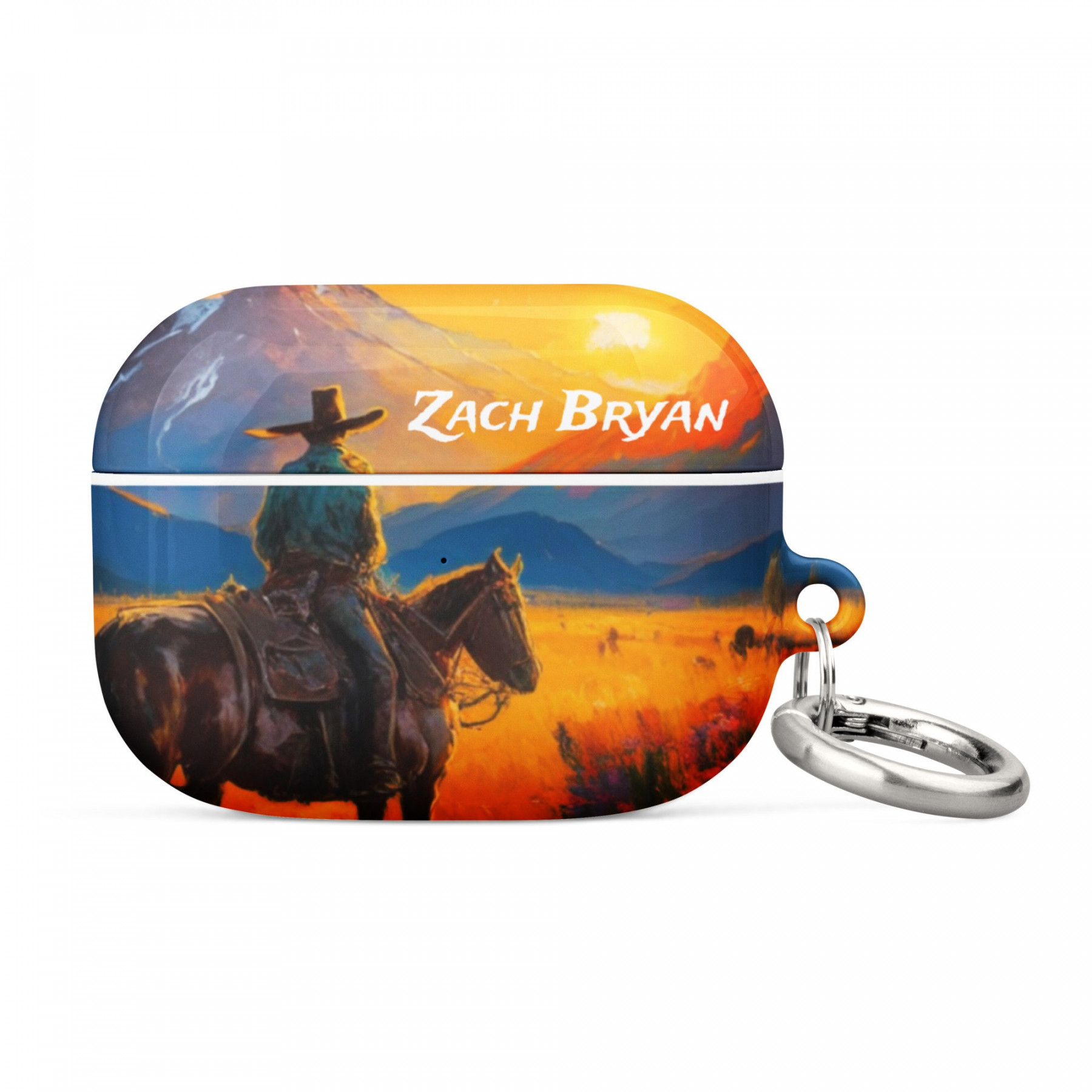 Zach Bryan Airpods Pro Case Something in the Orange Mountain