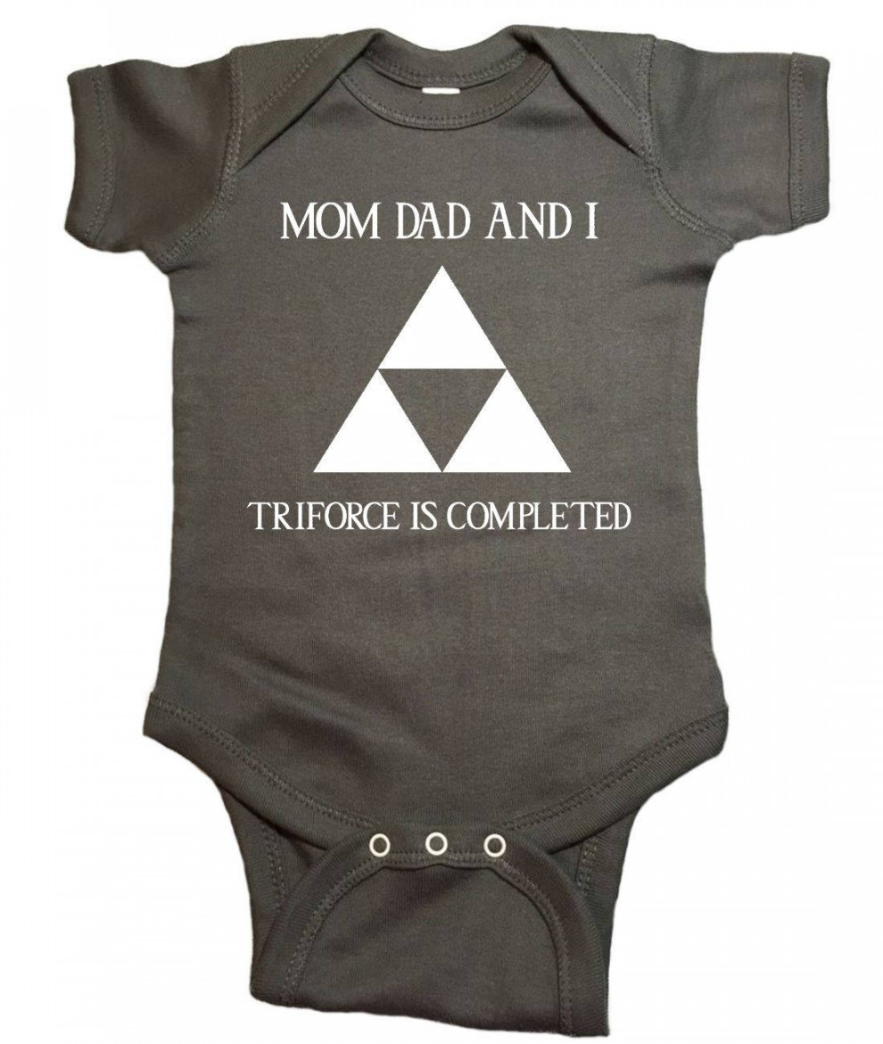 Zelda Familie Triforce ist komplett Bodysuit Body Babykleidung