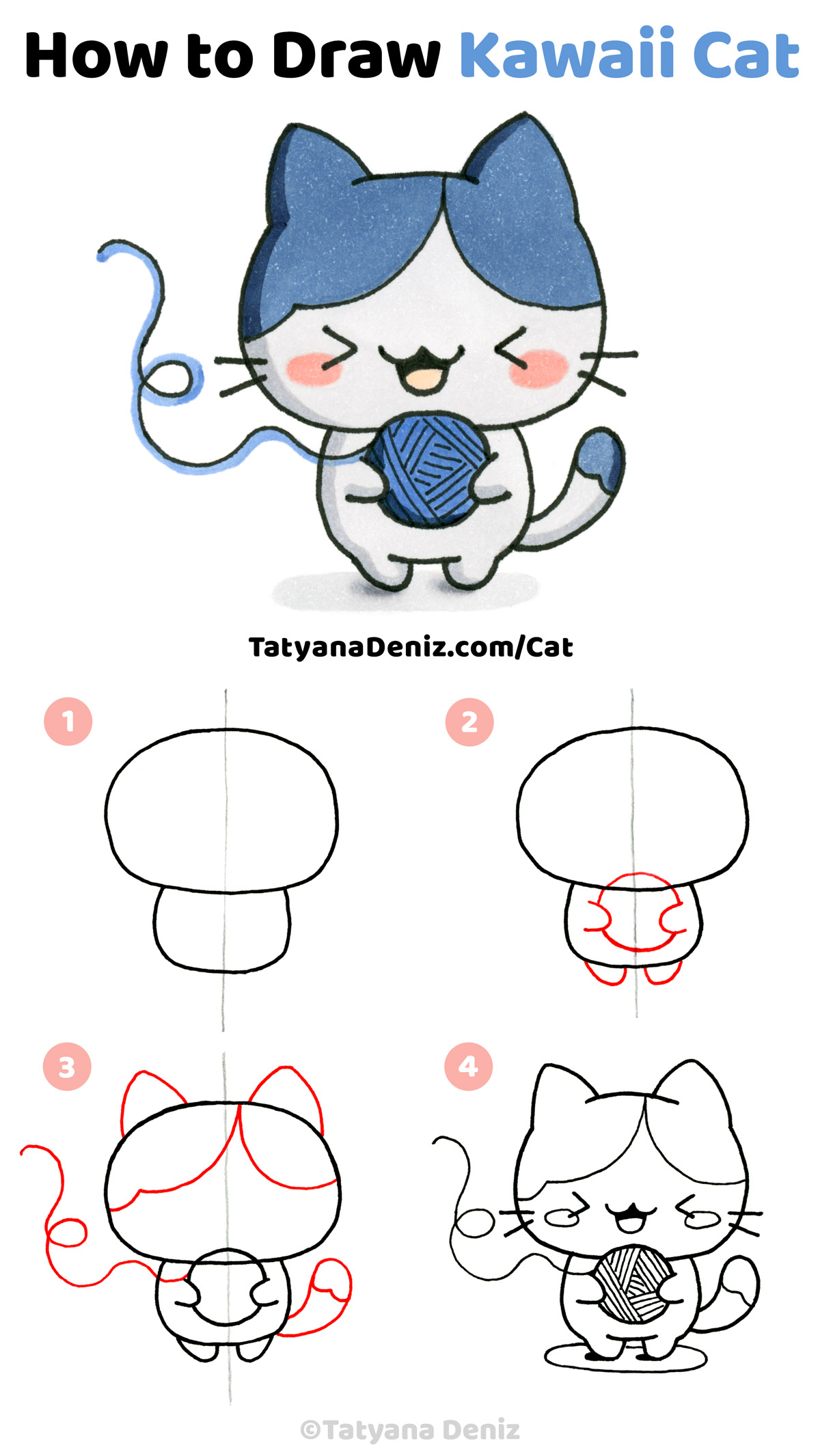 90 How To Draw A Cat 47
