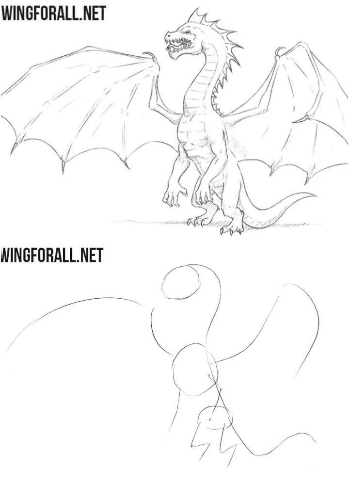 90 How To Draw A Dragon 71