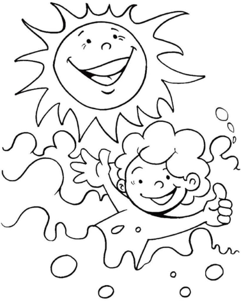 Best 40 First Day Of Summer Coloring Pages Ideas 36