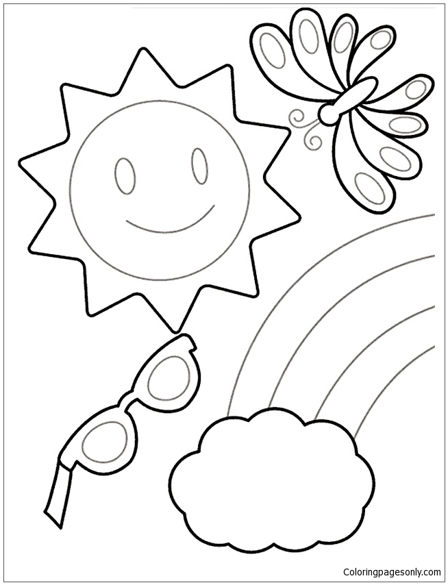 Best 40 First Day Of Summer Coloring Pages Ideas 40