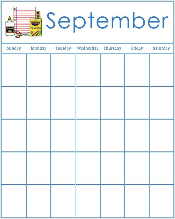 20 Free Calendar Worksheets Kindergarten