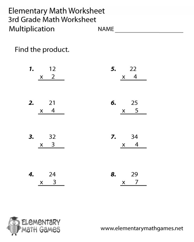 30 3Rd Grade Multiplication Worksheets With Answers