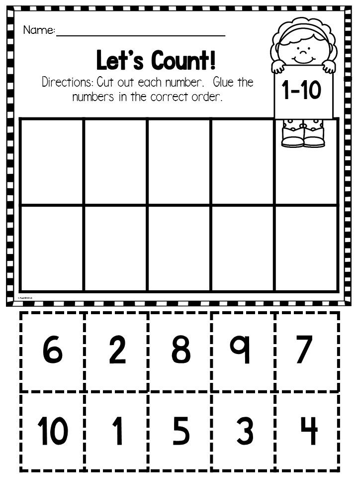 30 Numbers Worksheets Kindergarten Activities