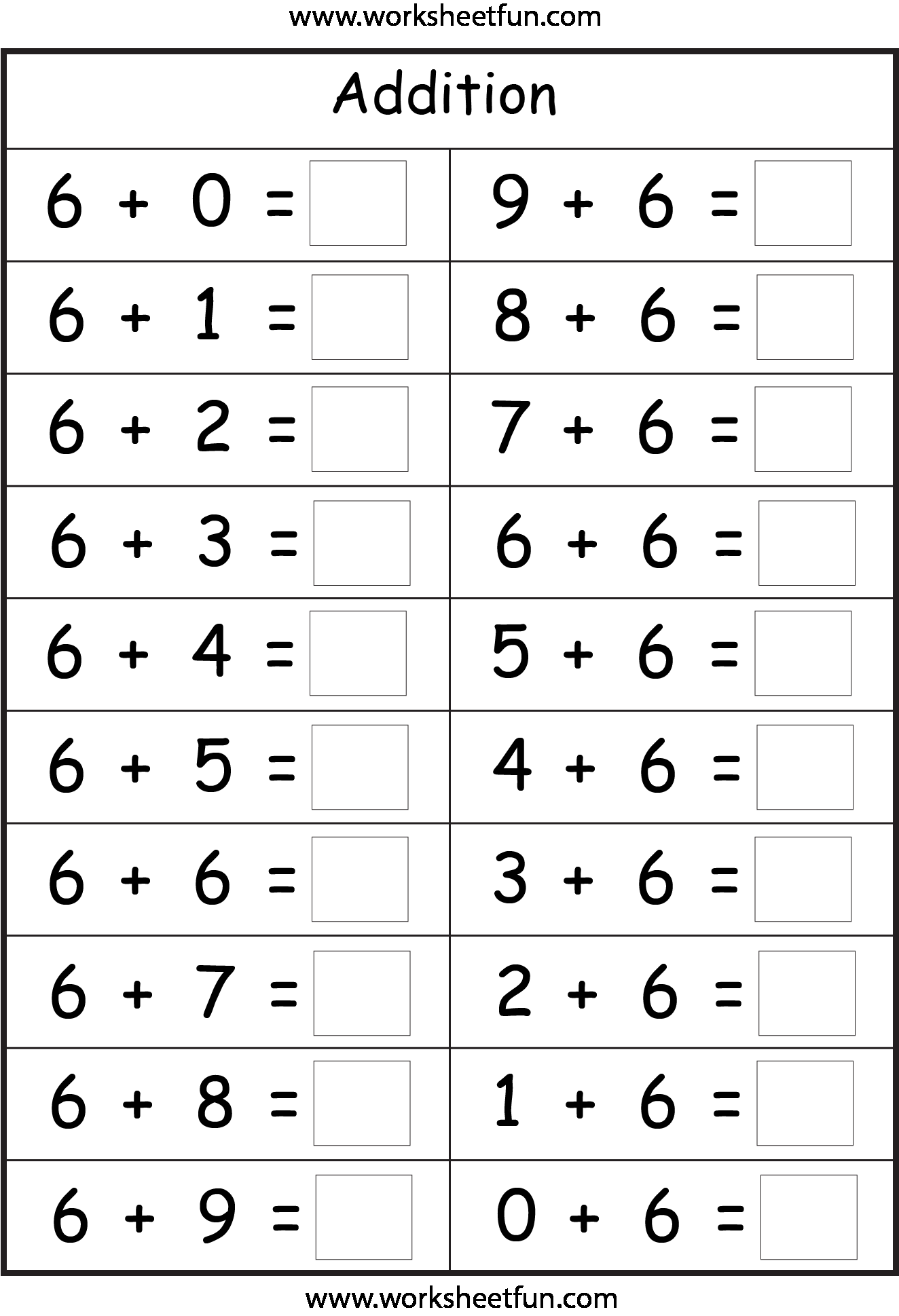 30 Year 3 Addition Worksheets