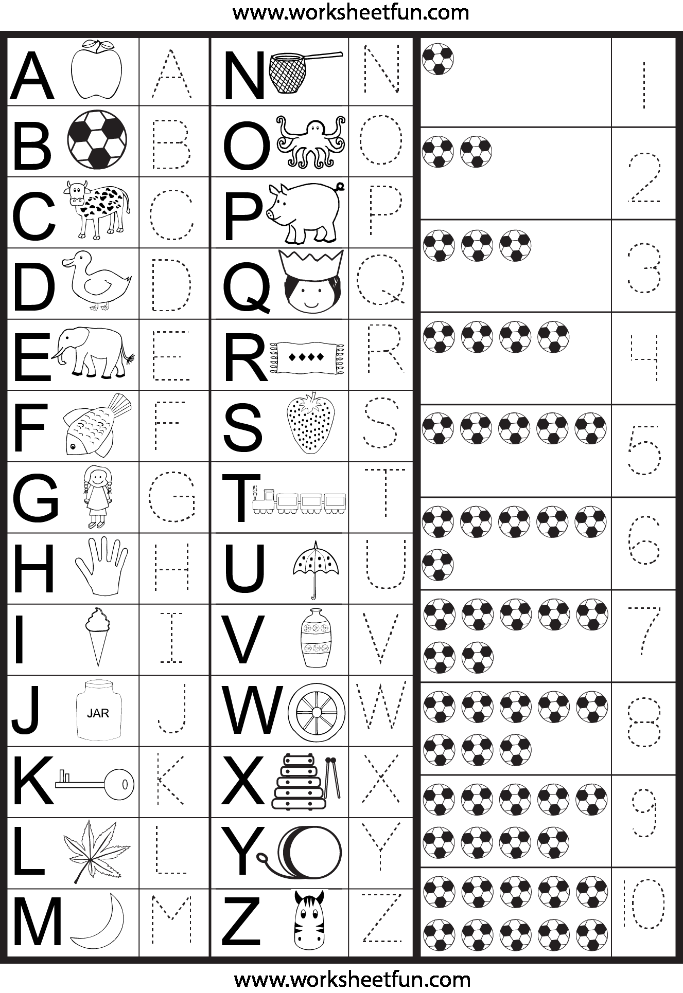 21 Abc Tracing Printables Free Alphabet Worksheets Kindergarten