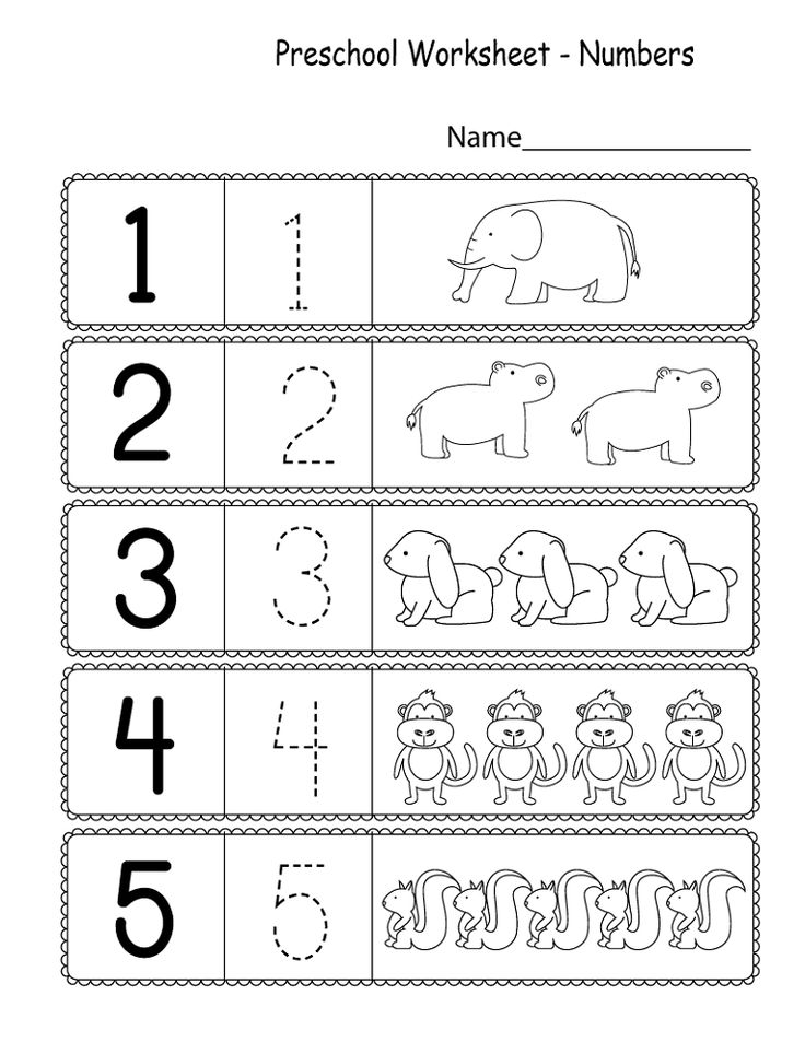 21 Numbers Worksheets Kindergarten Activities