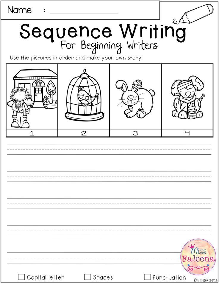 21 Writing For 1St Grade Worksheets