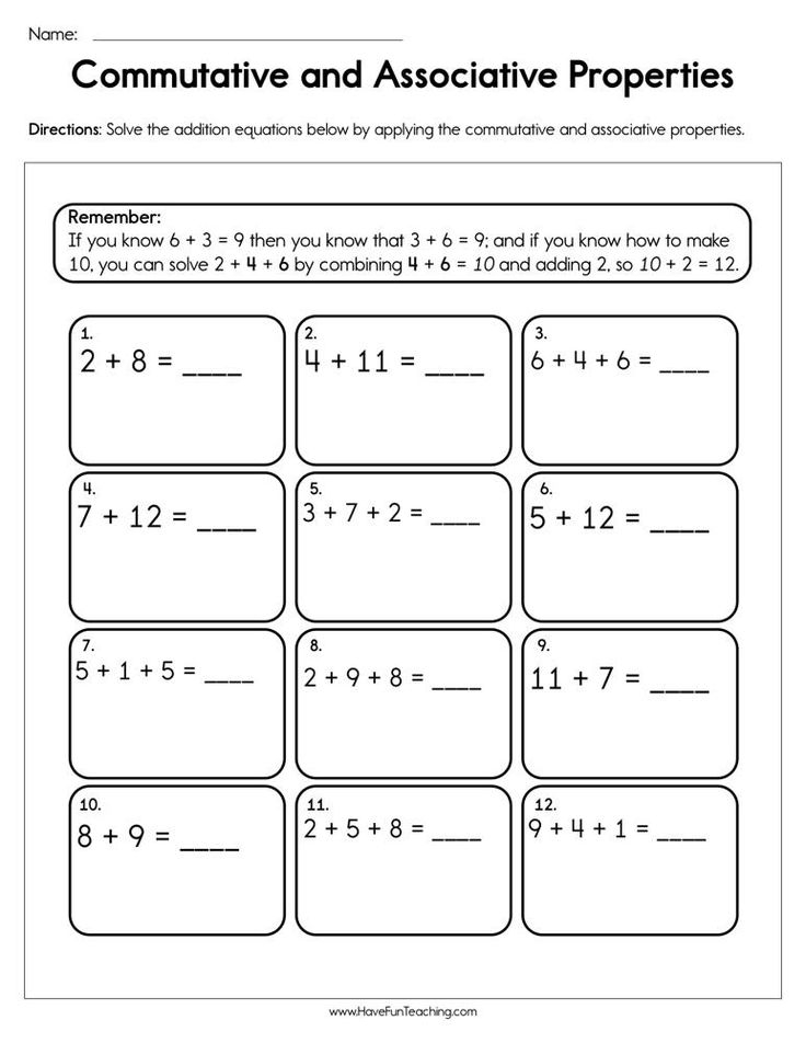 20 Associative Property Of Multiplication 3Rd Grade Worksheets