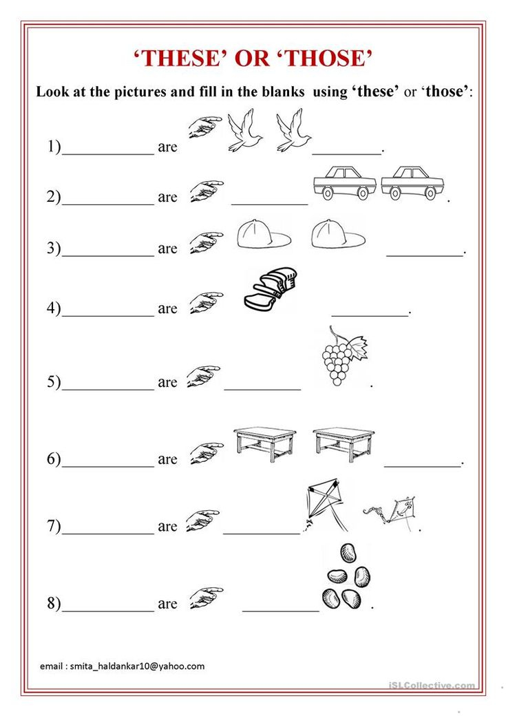 20 English Worksheets For Kindergarten Black And White