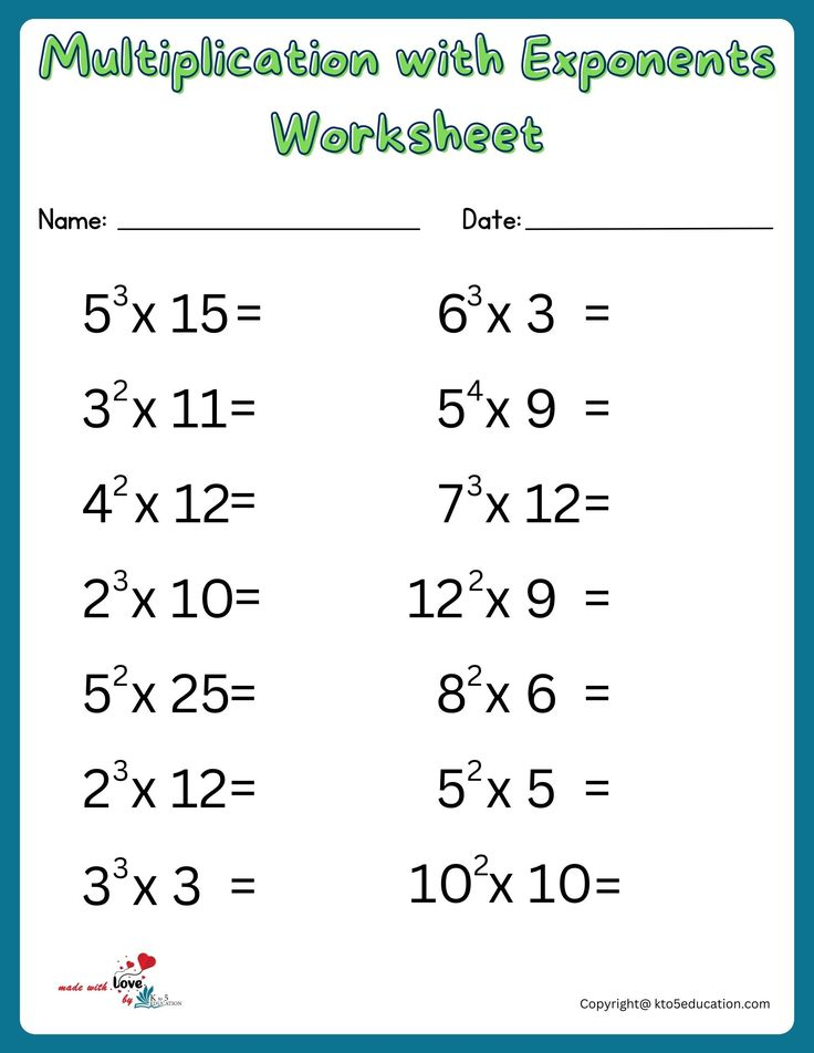 20 Grade 6 Math Worksheets Term 3