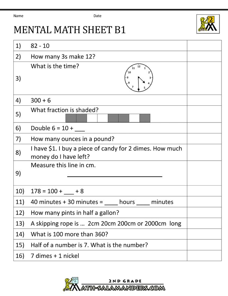 20 Grade 6 Math Worksheets Term 3