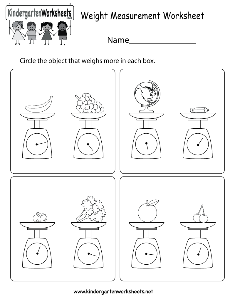 20 Heavy And Light Worksheets Kindergarten Printable