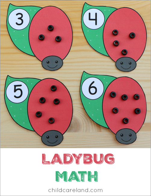 20 Insect Math Worksheets For Preschool