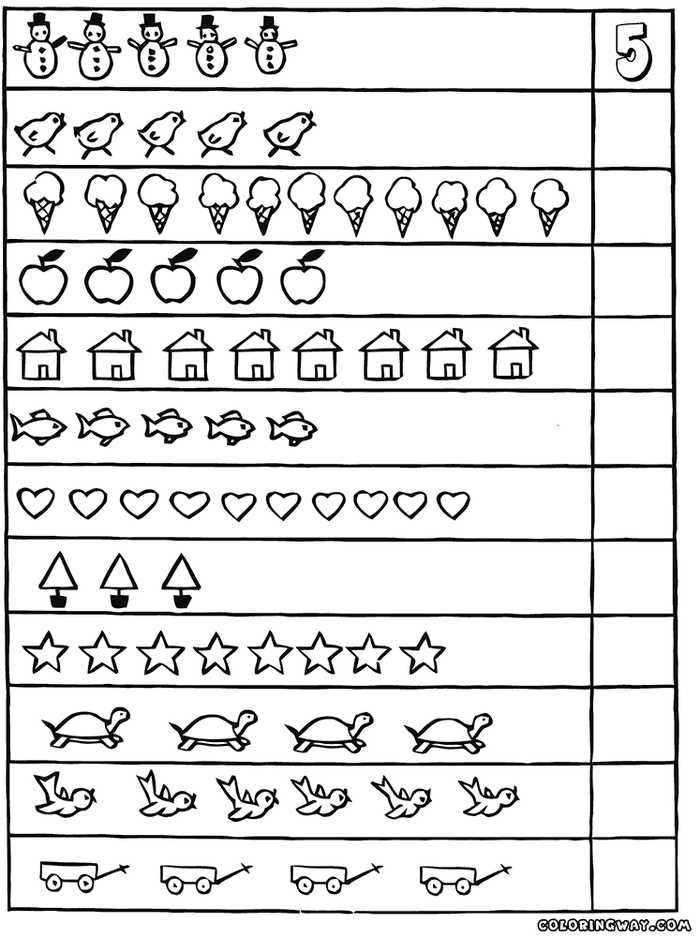 20 Math For Kids Worksheets Kindergarten Printable