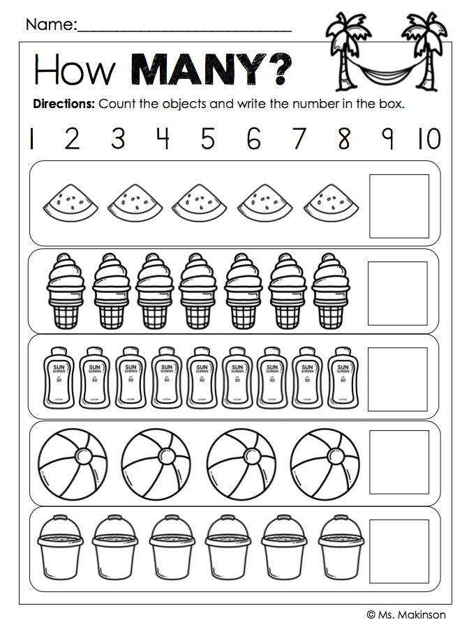 20 Math For Kids Worksheets Kindergarten Printable