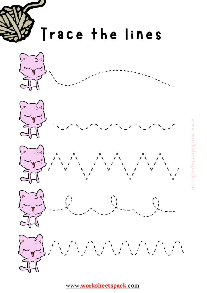 20 Number Tracing Worksheets For Kindergarten