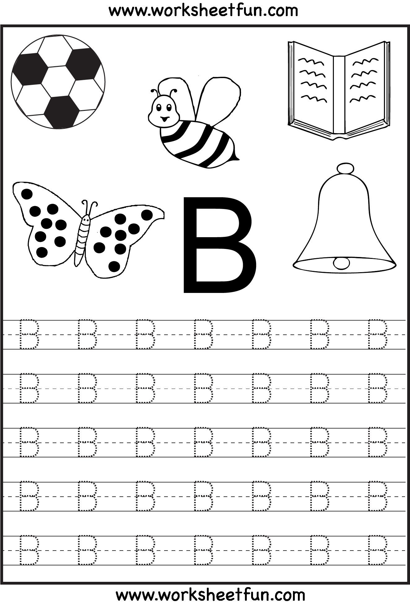 20 Number Tracing Worksheets For Kindergarten