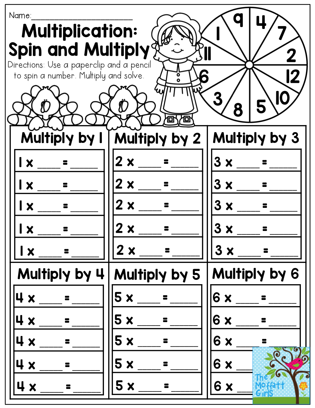 20 Printable Multiplication Worksheets 3Rd Grade