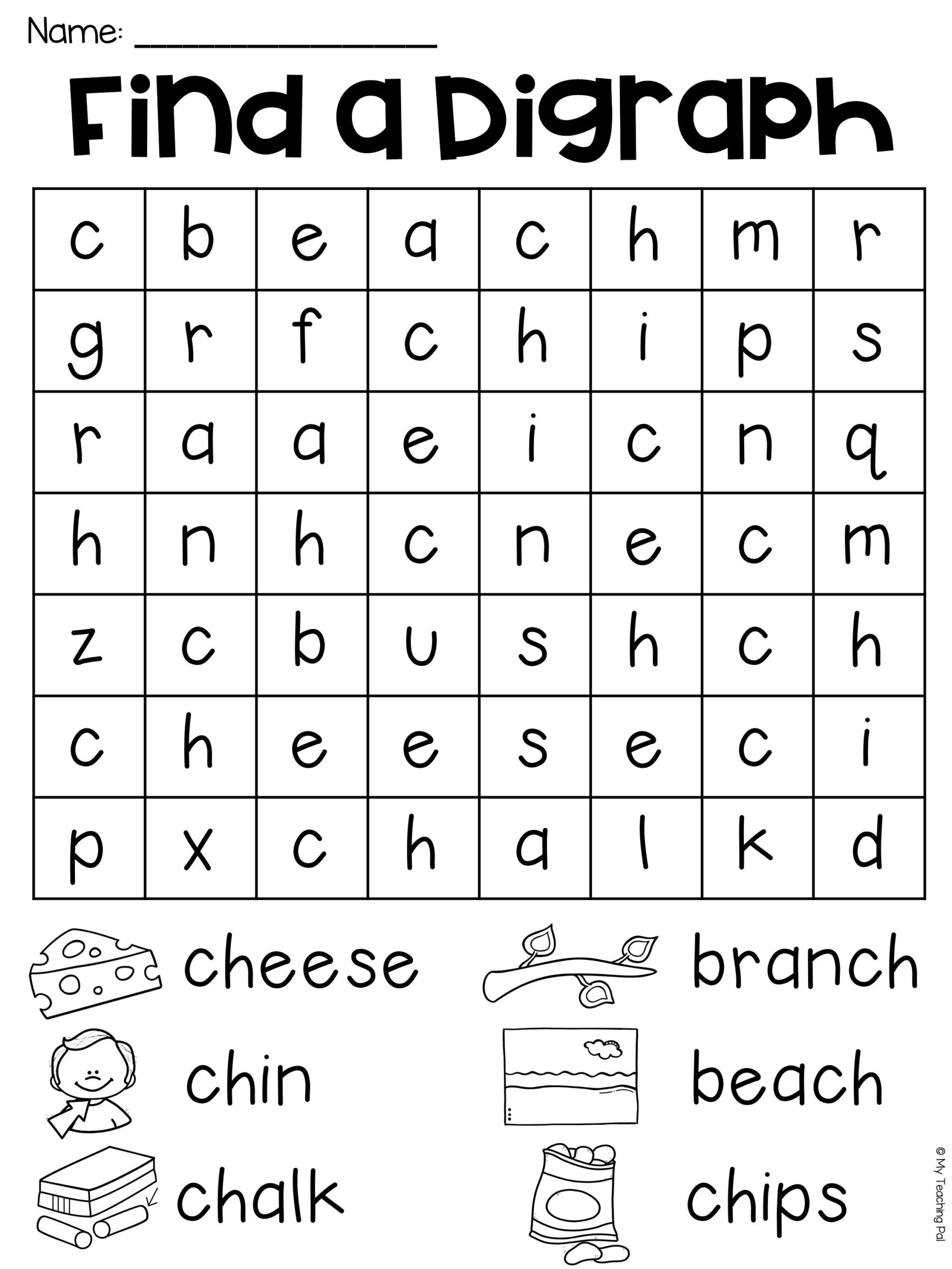 20 Word Search Worksheets For Kindergarten