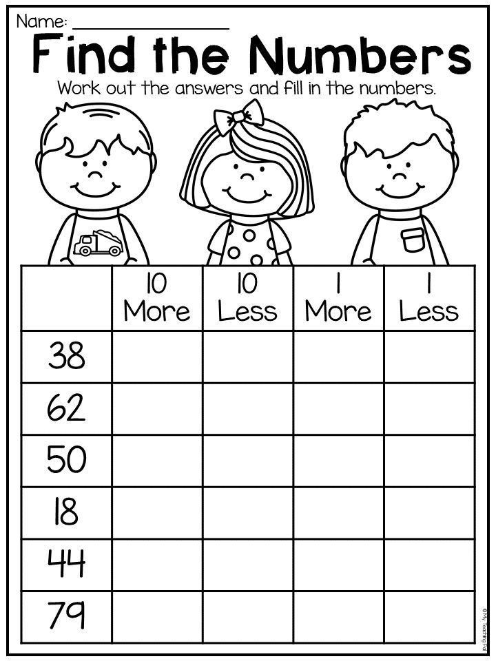 20 Worksheets For 1St Grade English Math Division