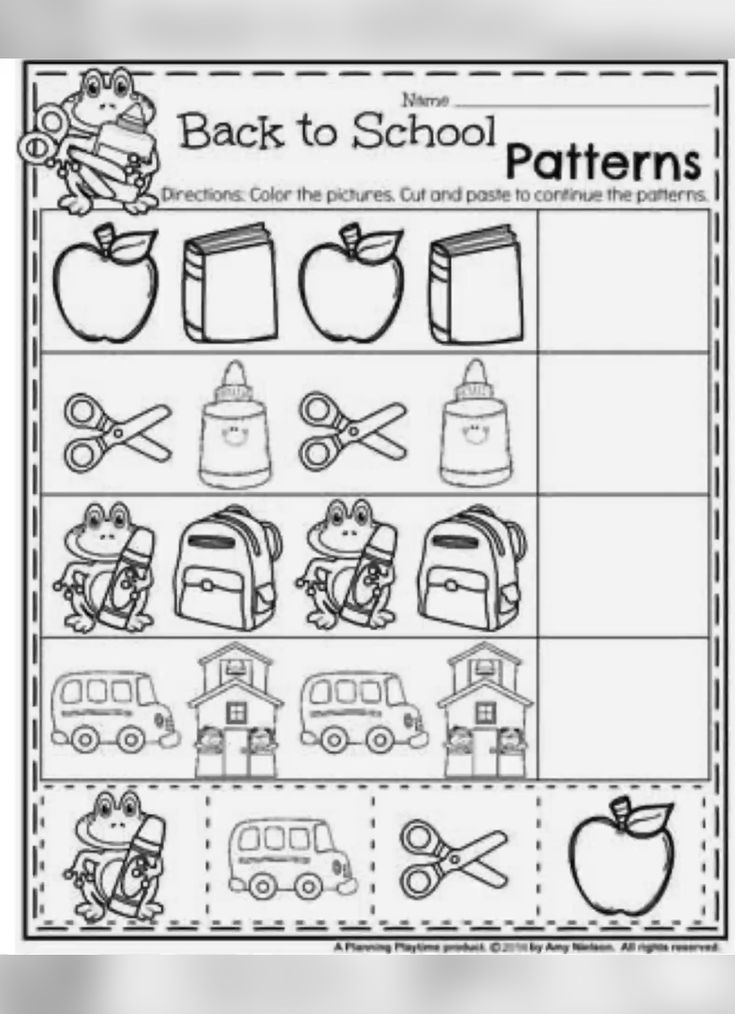 30 Back To School Math Worksheets For Preschool