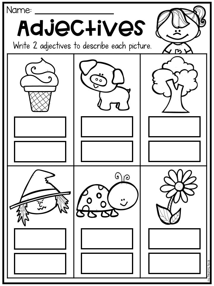 30 English Worksheets For Kindergarten Black And White