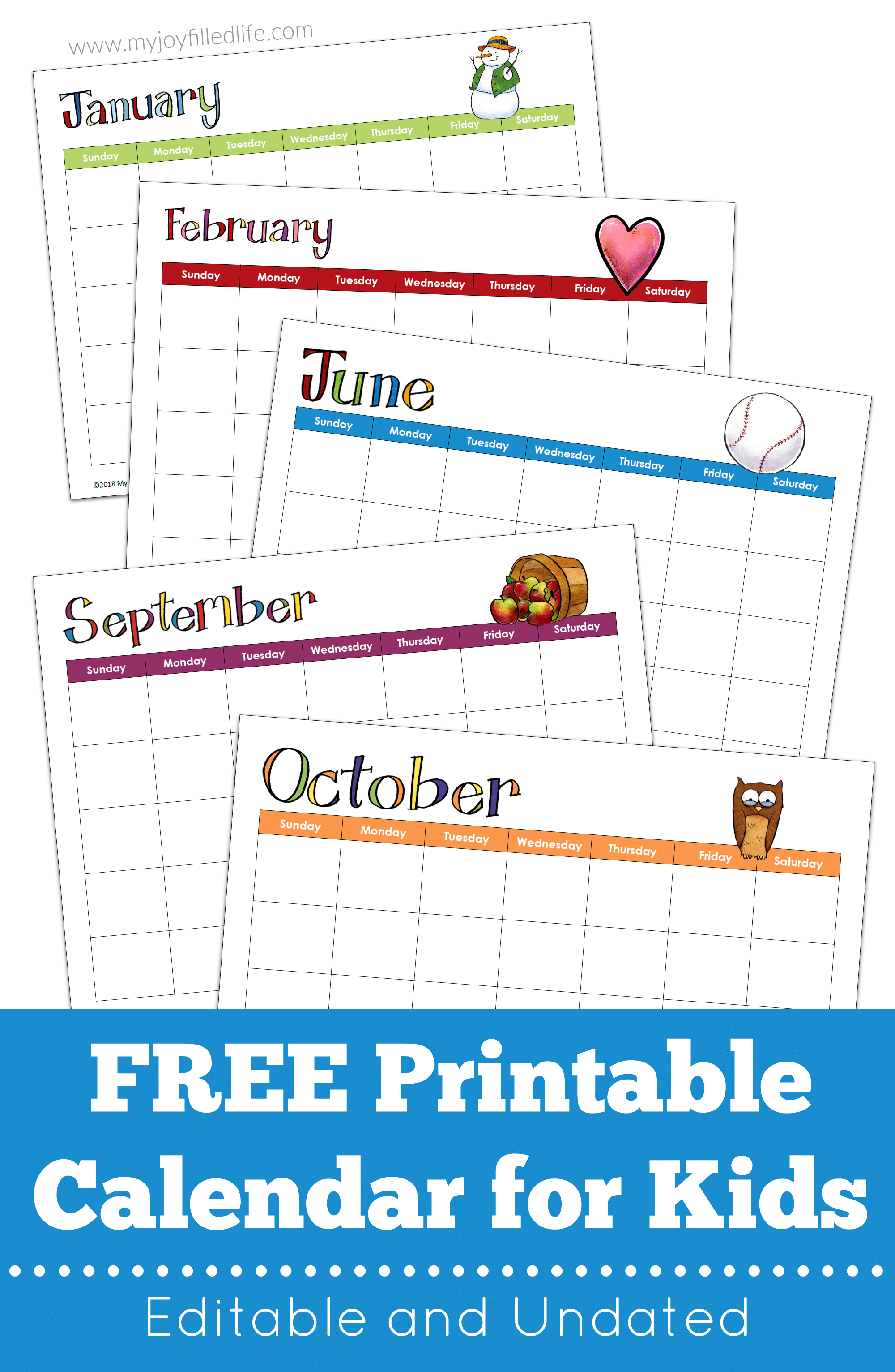 30 Free Calendar Worksheets Kindergarten