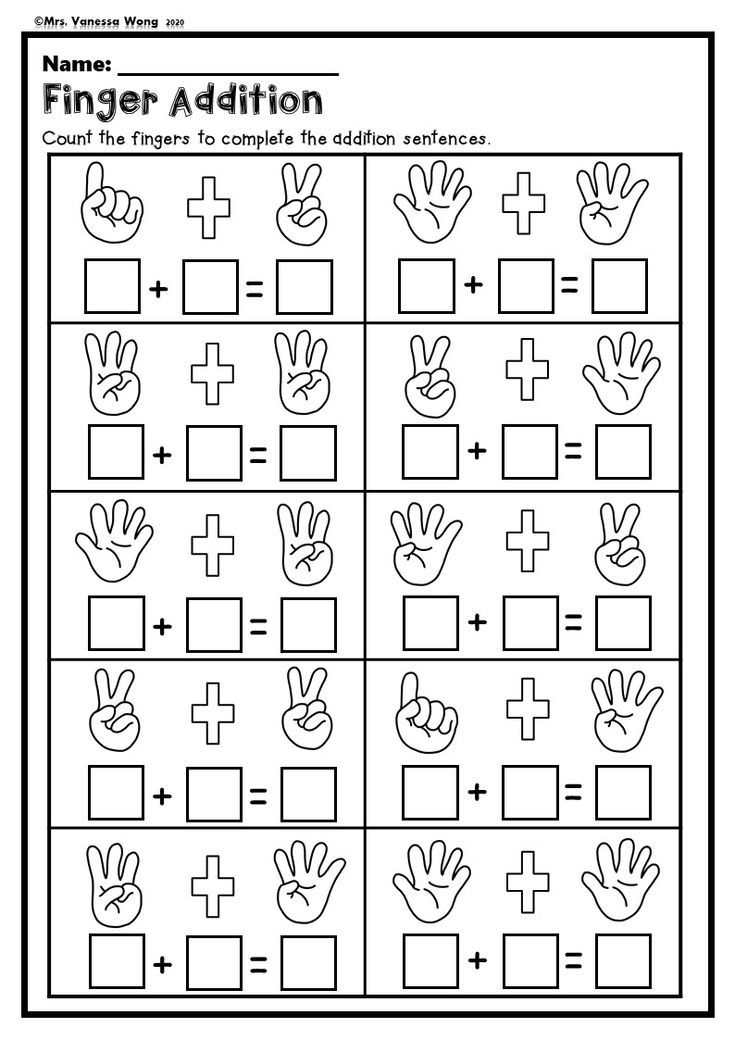 30 Math For Kids Worksheets Kindergarten Printable