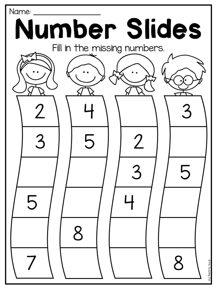 30 Math For Kids Worksheets Kindergarten Printable