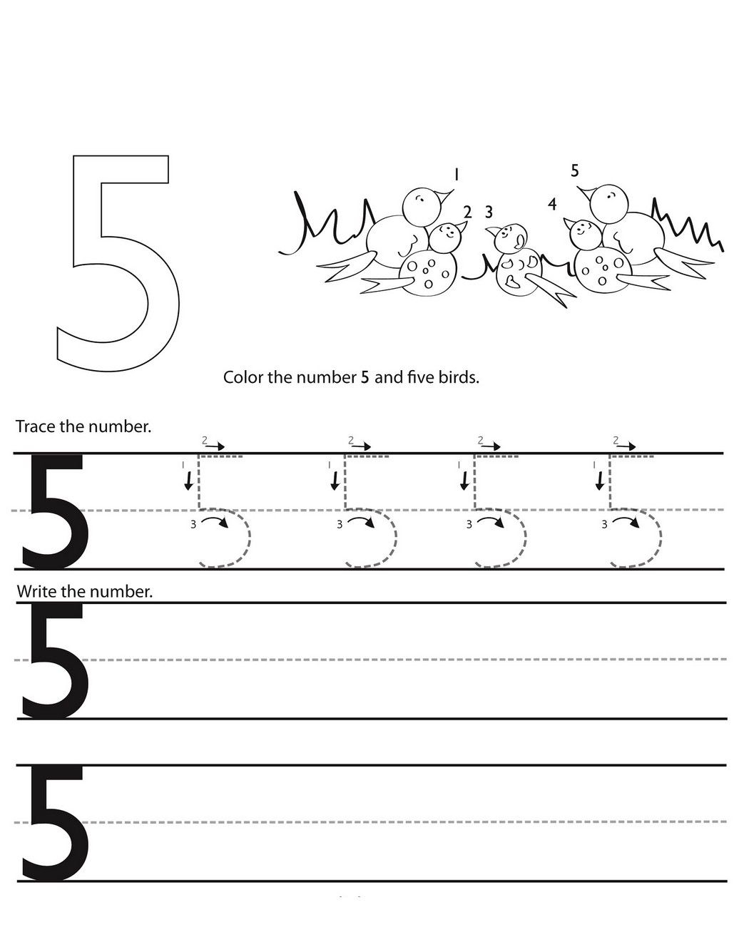 30 Numbers Worksheets Kindergarten Activities