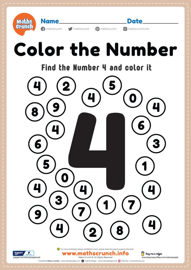 30 Numbers Worksheets Kindergarten Activities