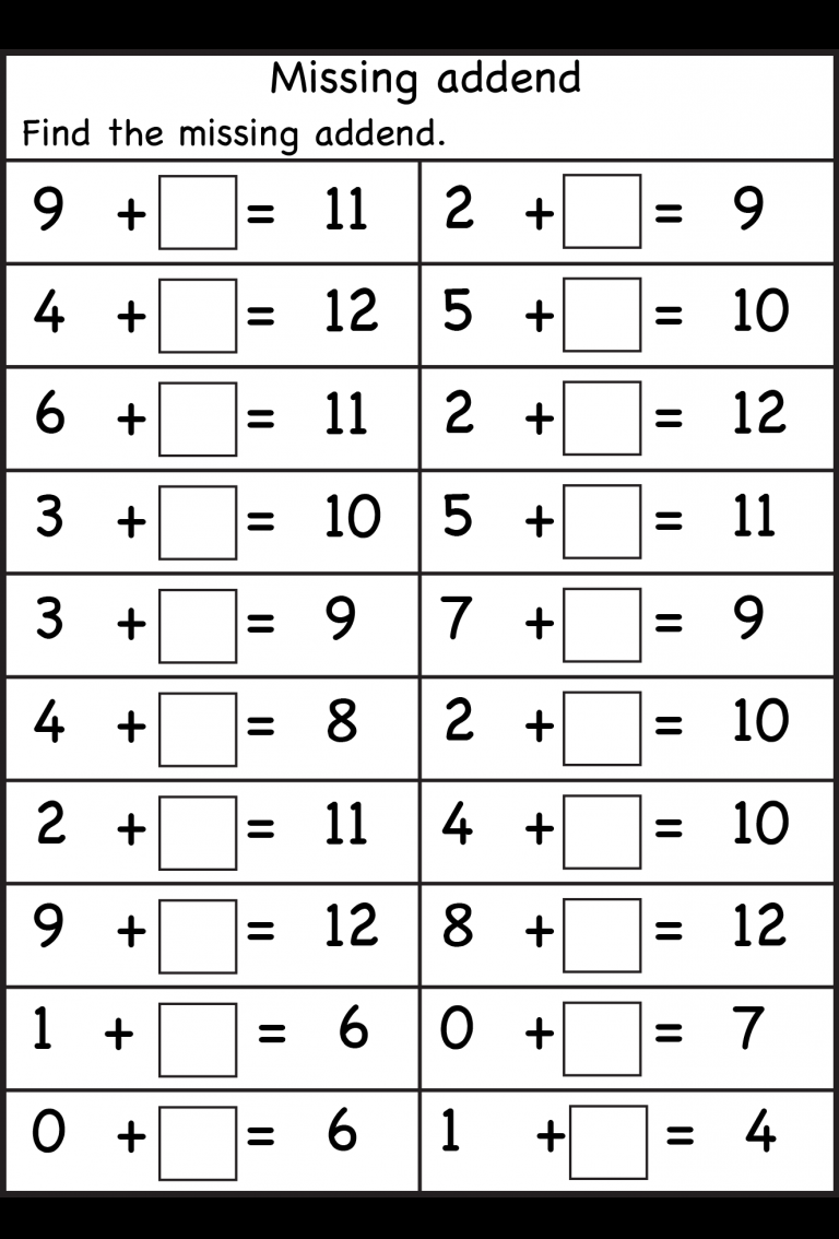 30 Subtraction Worksheets Kindergarten Free