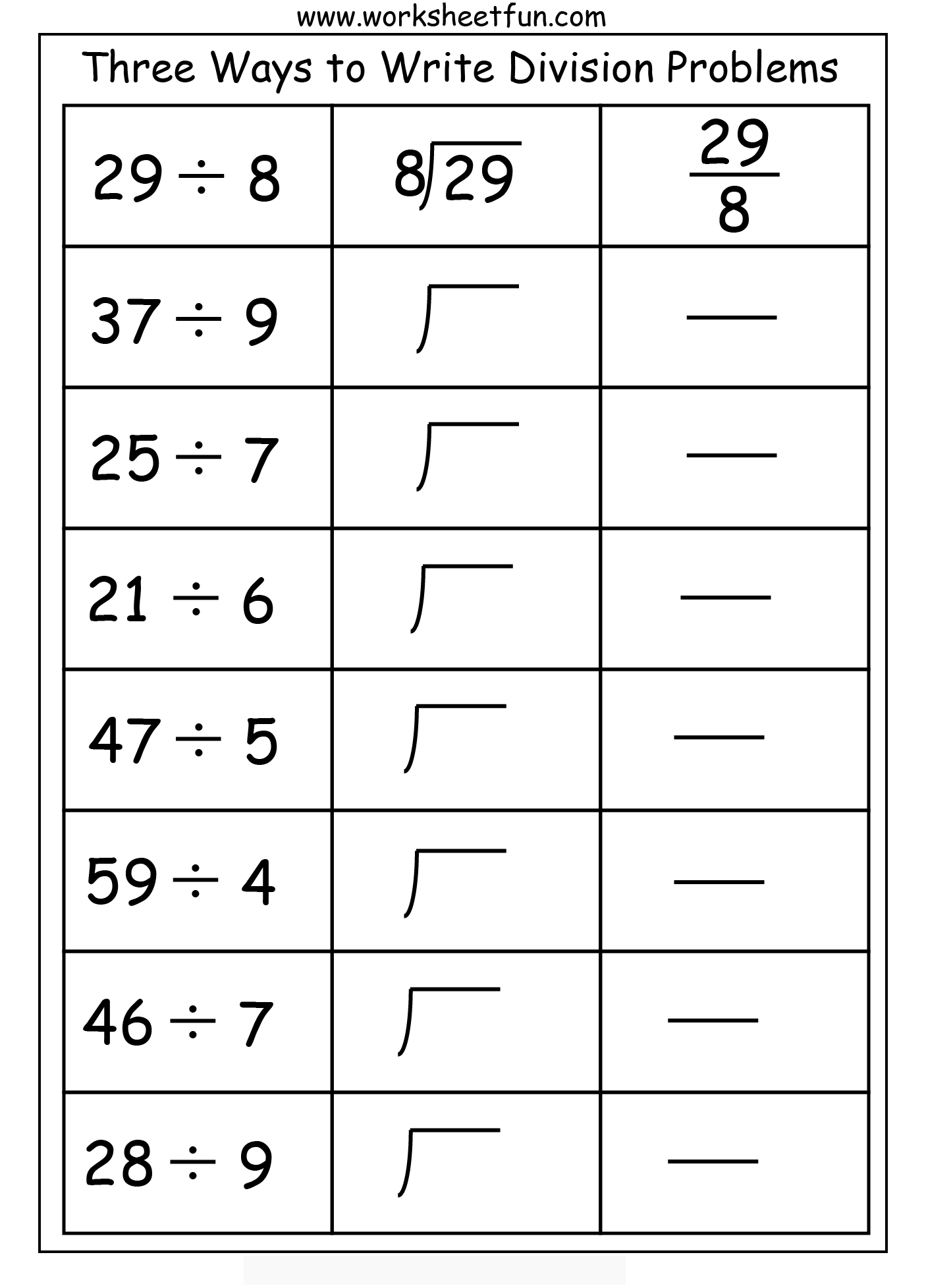 30 Worksheets For 1St Grade English Math Division