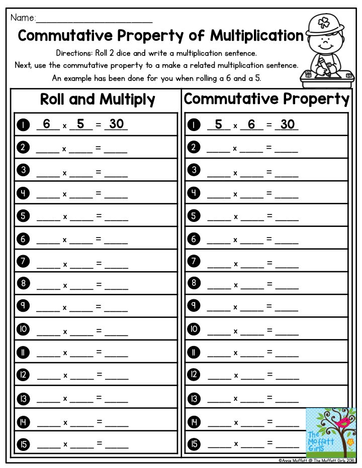 35 Associative Property Of Multiplication 3Rd Grade Worksheets