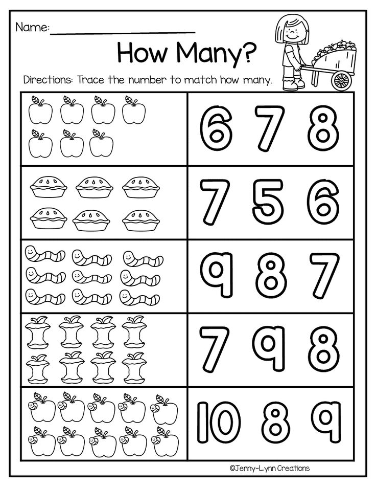 35 Back To School Math Worksheets For Preschool