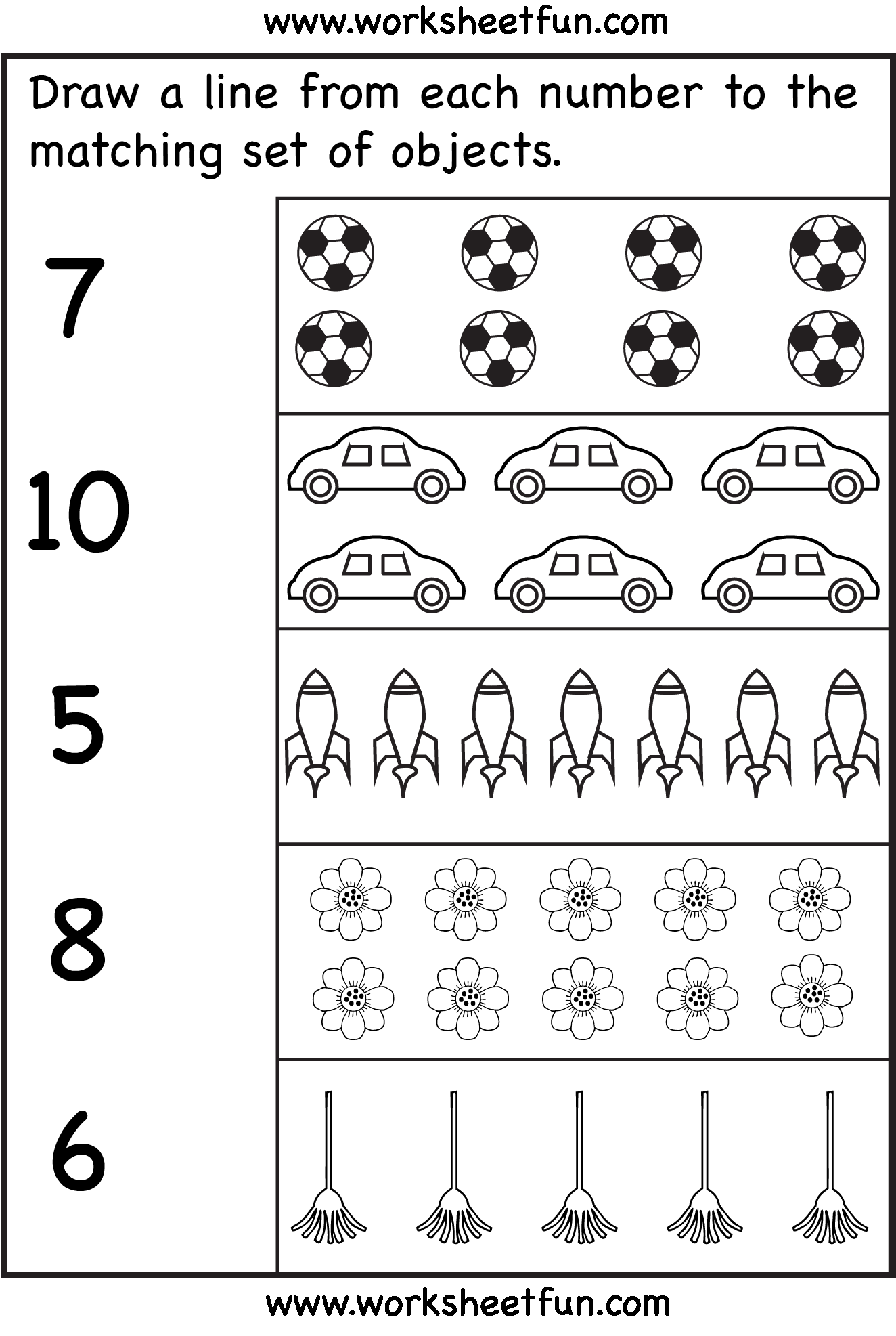 35 Back To School Math Worksheets For Preschool