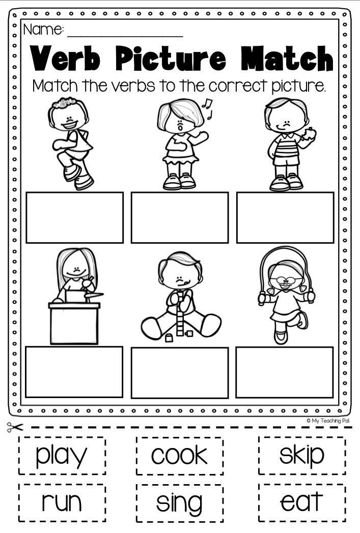 35 English Worksheets For Kindergarten Black And White