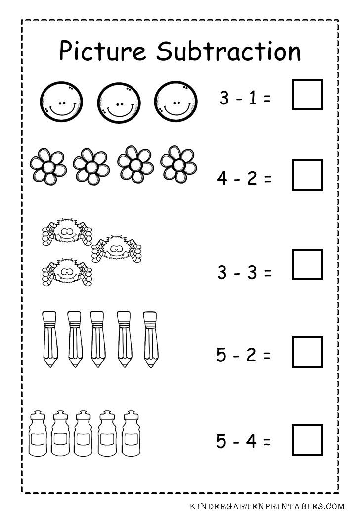 35 Math For Kids Worksheets Kindergarten Printable