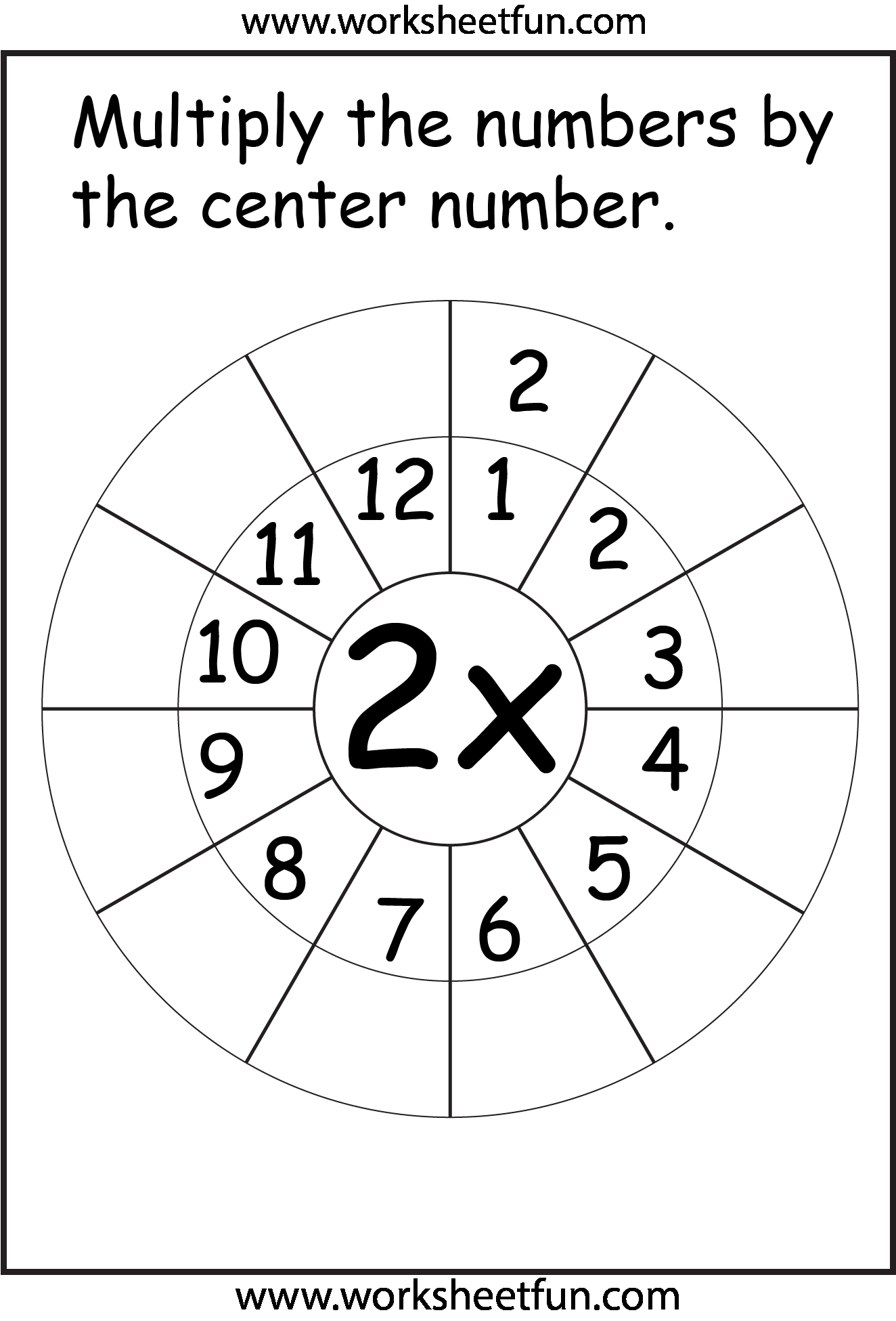 35 Multiplication By 2 Worksheets Grade 1