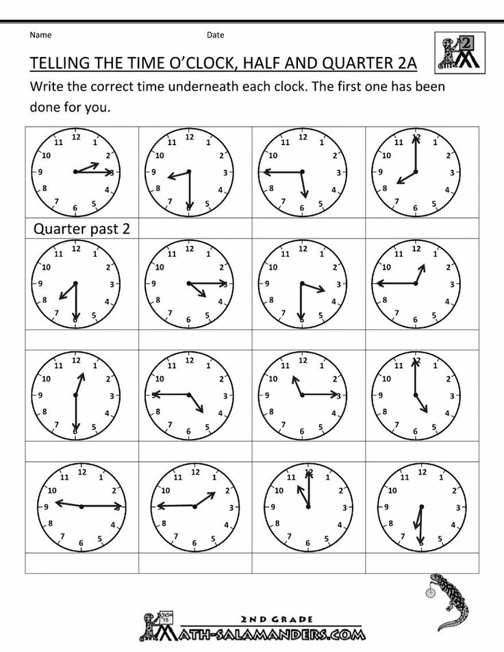 21 2Nd Grade Time Worksheets Free