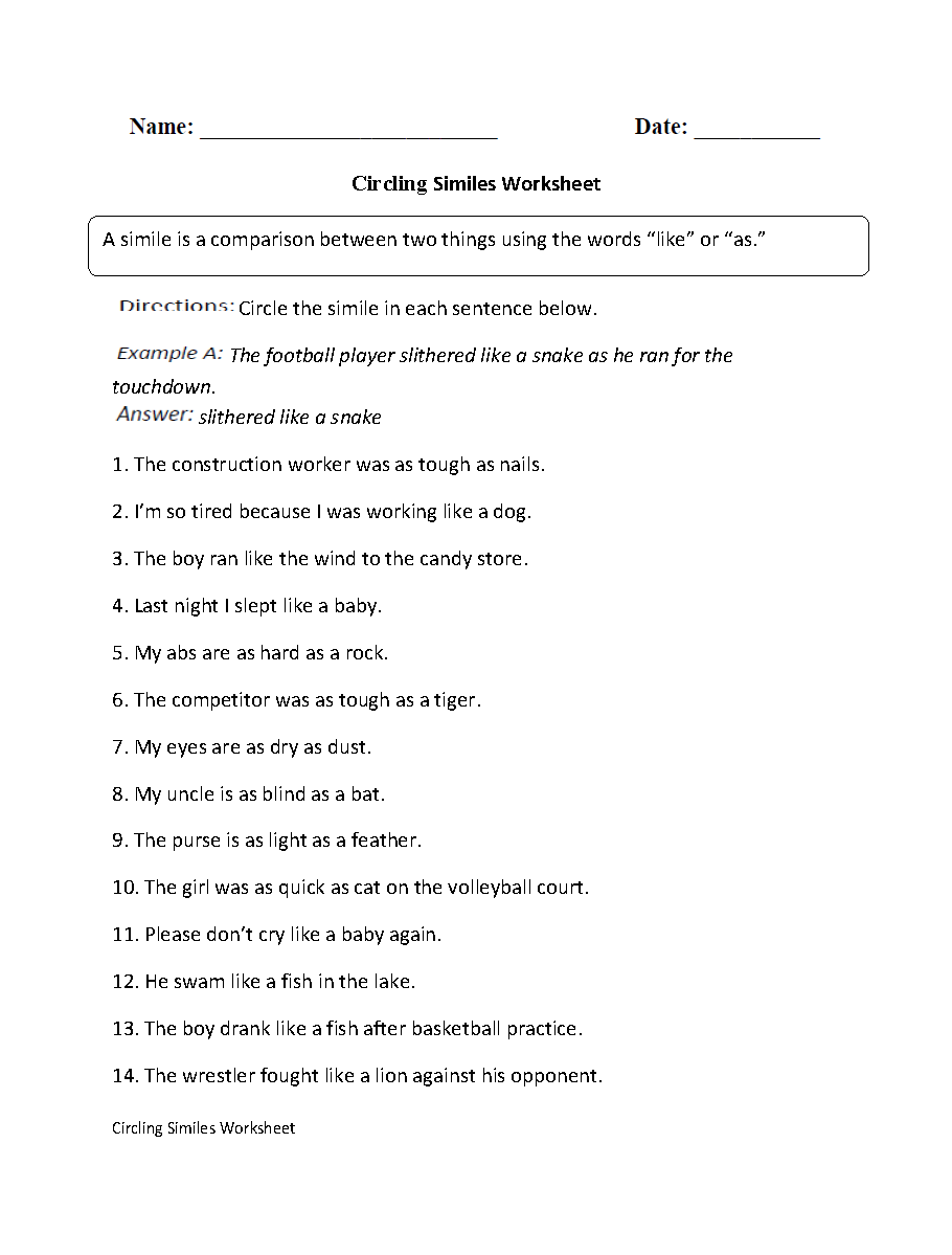 21 2Nd Grade Worksheets Writing